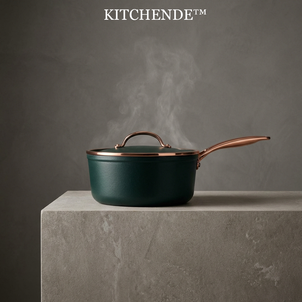 Kitchendeโข Evergreen CopperEdge Sauce Pan