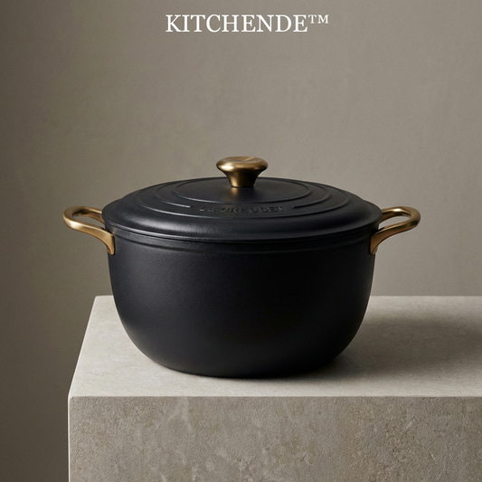 Kitchende™ NoirVault Cast Iron Dutch Oven