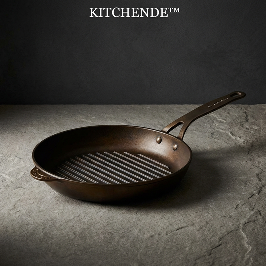 Kitchende™ IronMark Ridge Grill Pan